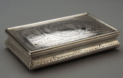 Scottish Silver Box - Archers Hall.